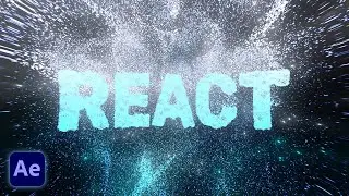 [Form + Particular] Particles TEXT Visualization | After Effects Tutorial