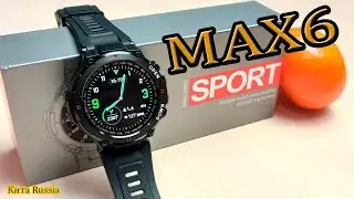 Обзор спортивных часов MAX6 (Smartwatch Senbono)