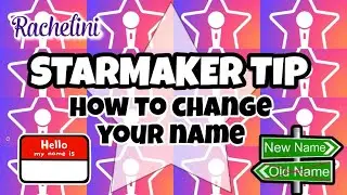 How to change your Starmaker name / Starmaker tutorial / English 2023