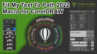 Fit My Text To Path 2022 Exclusive Macro FREE For CorelDRAW