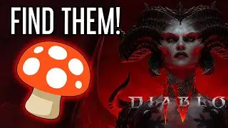 Wild Red Mushroom Location in Diablo 4