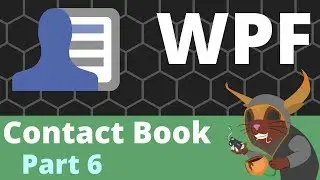 WPF Contact Book - Part 6 [Item UserControl]
