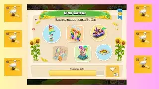 25 ELMAS YOLUNDA / BEYAZ KUĞU 🦢 (Hay Day Çiftlik) #hayday