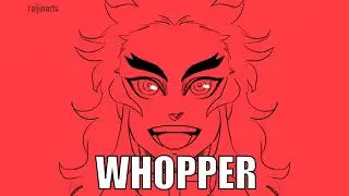 Genya works at Burger King animatic (Demon Slayer KNY lazy animatic)