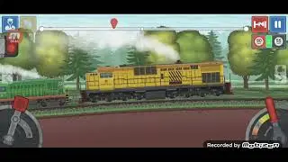Train Simulator:поезд игра 2D (2 часть)