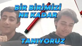 YASİN SAMET KULAZ İLE BİR BİRİMİZİ NE KADAR TANIYORUZ OYNADIK @raconsitesii01