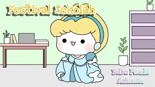 Festival Sekolah ||Drama Cinderella ||Bubu Panda Animasi