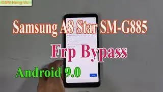 Samsung A8 Star Frp Bypass Without Pc on Android 9.0 Solution 2019.