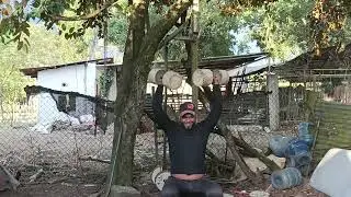 Entrenamiento de pesa en casa dia 5