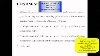 A Proximity-Aware Interest-Clustered P2P File Sharing System IEEE PROJECTS 2015-2016