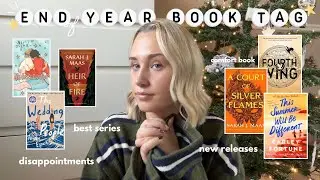 end of the year booktag ☁️✨🍓 | bookmas day 9
