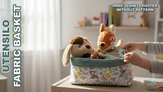 Sew an utensil [without pattern] *subtitled* DIY