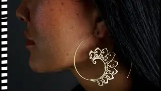 Gild Brass Hoop Earrings/Hangers | UrbanBodyJewelry.com