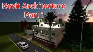 part 1|Revit Architecture  project | learn revit in two vedios