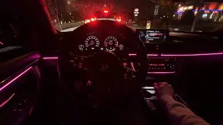 2016 BMW M4 F82 Competition POV Night Drive | 6 Speed Manual