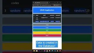 Responsive CRUD App in ASP.NET ! #CRUD #insertupdatedelete #aspdotnet