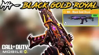 *FREE* LEGENDARY M4 BLACK GOLD ROYAL in COD MOBILE | Season 1