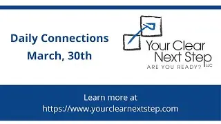 Daily Connections - 3/30 - Contingency Planning