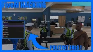 *TROLL MAXIM* M-am dat drept POLITIST cu HACK-ul si M-AU CREZUT ! - FiveM Hacking #3