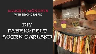 Acorn Garland- Holiday Decor