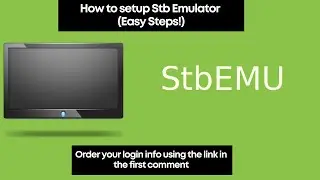 How to setup Stb Emulator | Easy steps! (2026)