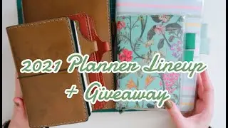 2021 Planner/Notebook Lineup + Giveaway! [CLOSED]