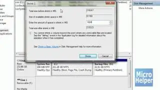 How to Make a Partition on Windows 7   YouTube 2