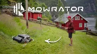 Remote Controlled Lawn Mower better than Gasoline | MowRator S1 Pro 4WD