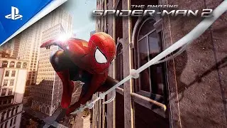 The Amazing Spider-Man 2 AMAZING Swinging & Combat (Cinematic 4K)