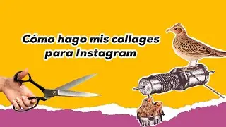 Te muestro mi proceso de trabajo al collagear. paso a paso de la seleccion de imagenes