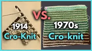 What Is 1914 Cro-Knit And What Is "Cro-knit" Or Crochetnit
