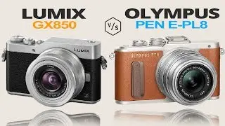 Panasonic LUMIX GX850 vs Olympus E-PL8