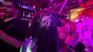 powerhouse pub adam aldama & the Aces y2k cover band cupid Shuffle song crazy kid danceing