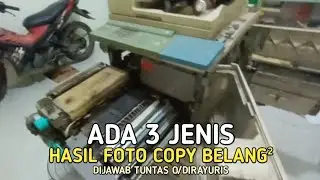 HASIL FOTO COPY BELANG²❕ Ada 3 jenis || pengguna mesin wajib tahu!