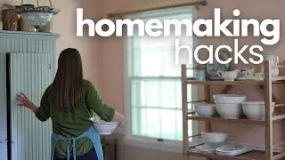 28.  50 Old Fashioned Homemaking Hacks