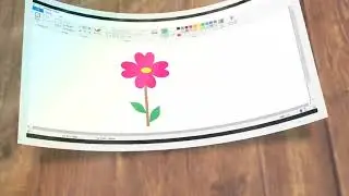How to draw Flower in MS Paint|Simple Flower in MS Paint