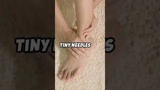 Why Your Foot Falls Asleep: The Science Explained! #shorts