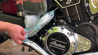 HowTo: Clean melted plastic off chrome pipes