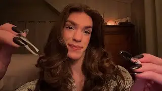 asmr doing your eyebrows 🐈‍⬛