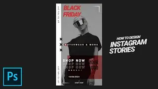 Instagram Stories Creative Black Friday - Tutorial Photoshop CC 2021
