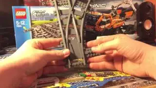 Обзор рельс для поездов Lego CITI 7499/7895