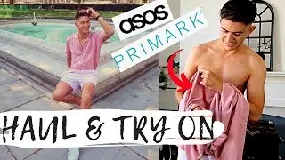 ASOS & PRIMARK X KEM HAUL & TRY ON 2019 | MENS SUITS & SUMMER FASHION