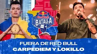 Carpediem y Lokillo fuera de #redbullbatalla en Colombia