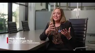 #ExperienciasIBERO: Mtra. Mildred Paulina Vargas Ruiz, egresada de la Lic. y Mtría. en Derecho.