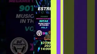 DEMO megamix CLUB RETRO 90TAS VOL.2 MUSIC party in the mix /by DJ RIGOKU #megamix #club #retro #90s