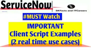 IMPORTANT client script Examples (2 real time use cases) 