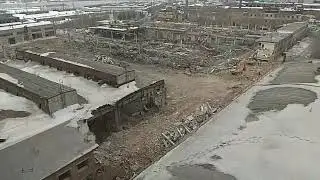 Cнос цехов комбайнового завода в Красноярске
