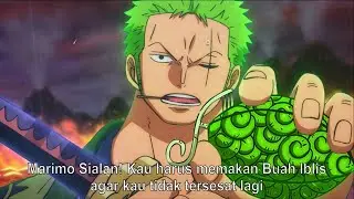 INILAH BUAH IBLIS UNTUK ZORO DAN SANJI - One Piece