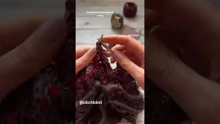 Закрываю петли исландским способом 🧶