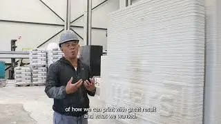 How to Work with a 3D Concrete Printer: Open Training Experiences
